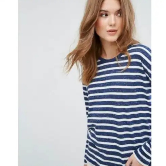 90's Style LEE Classic Stripe T Shirt Large - Picture 5 of 9